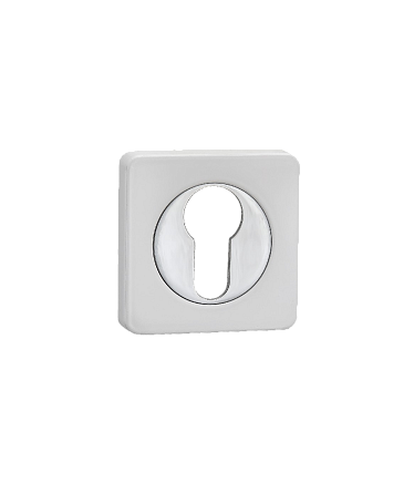 Накладки на ключевой цилиндр Накладка под цилиндр RENZ на квадратном основании ET 02 SW/CP 